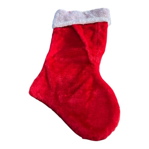 Deluxe Plush Red Stocking Christmas 18in NEW - Picture 3 of 3